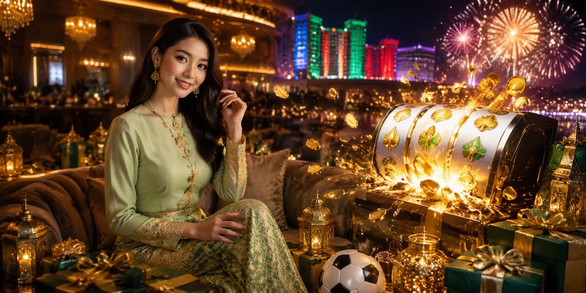 Mesin slot dengan tema Hari Raya di Genting Highlands